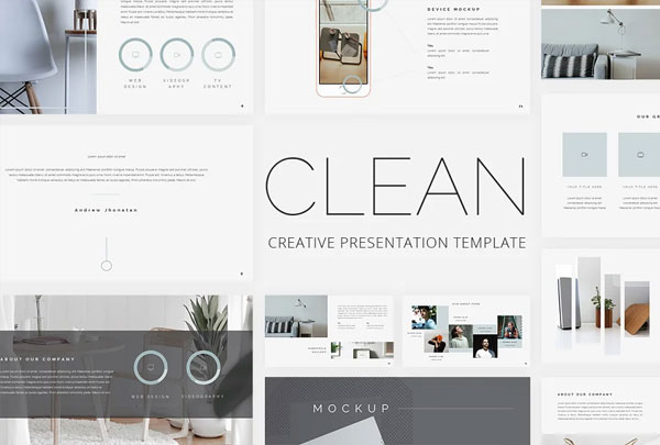 Creative PowerPoint Brochure Templates