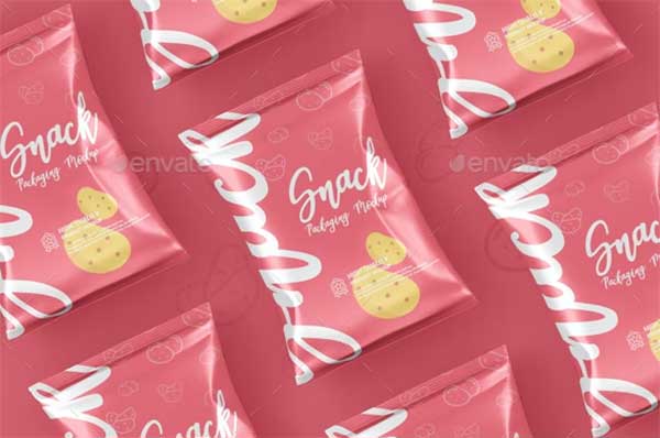 Creative Realistic Plastic Bag Mockups
