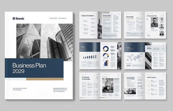 Creative Recruiting Agency Brochure Template Download