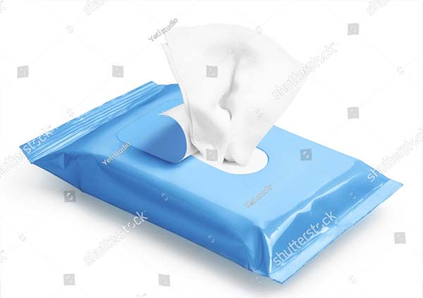 Creative Wet Wipes Mockups
