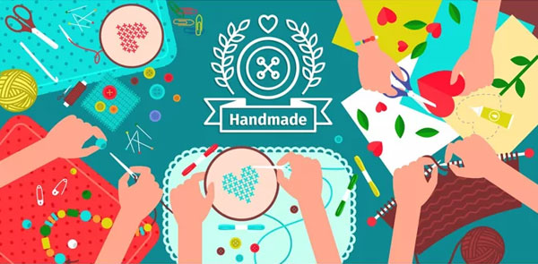 Creative handmade Brochure Template