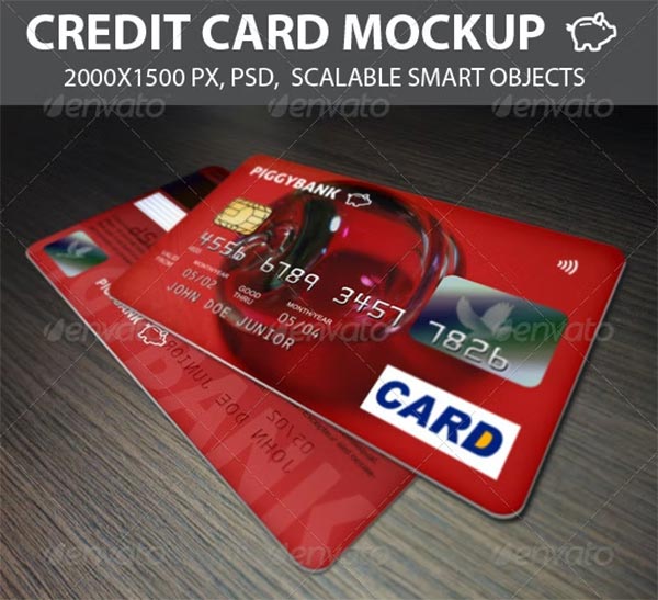 Credit Cards Mockup