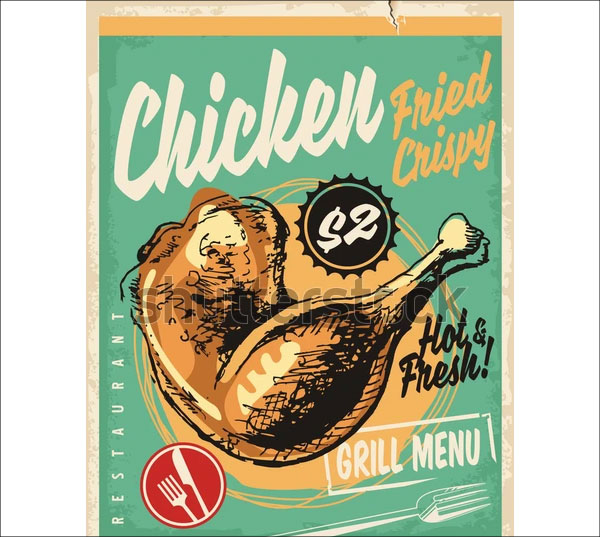 Crispy Chicken Wings Flyer Template