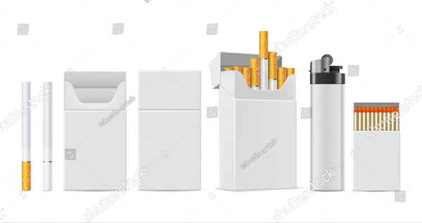 Custom Cigarette Mockup