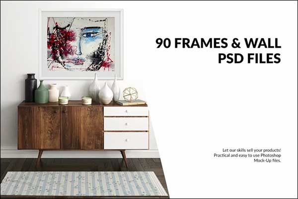 Custom Wall Art Mockup