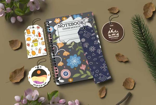 Customizable Bookmark Mockups