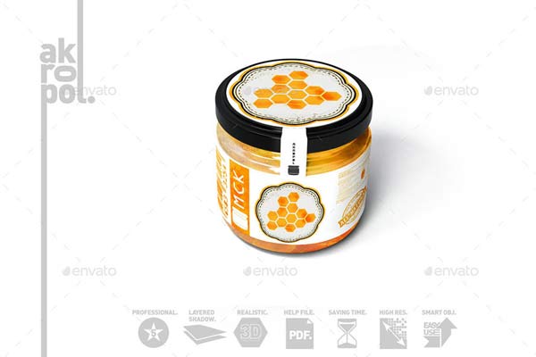 Customizable Jar Mockup
