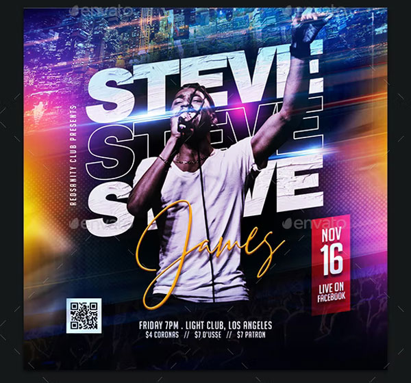 DJ Party Instagram Flyer