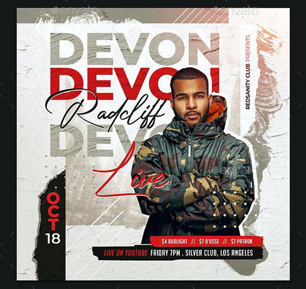DJ Party Instagram Flyers