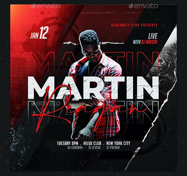 DJ Party Instagram Flyers