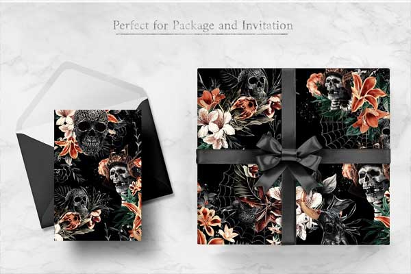 Dark Skull Photoshop Action Template