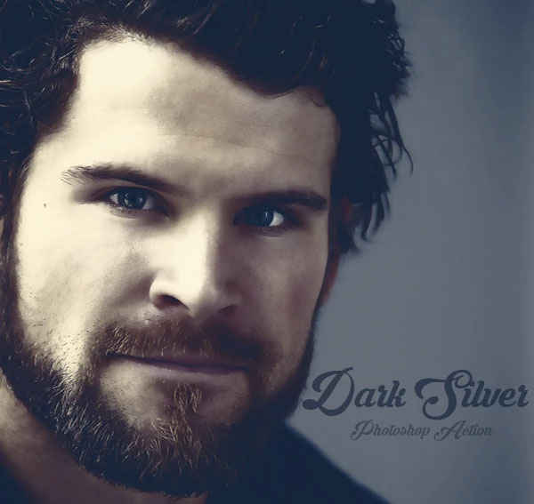 Dark Silver Color Photoshop Action
