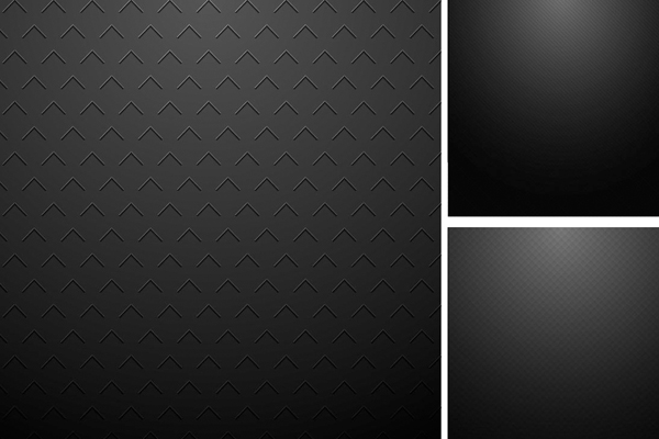 Dark Texture Carbon Patterns