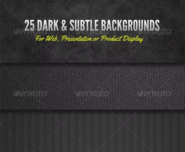 Dark and Subtle Background Textures