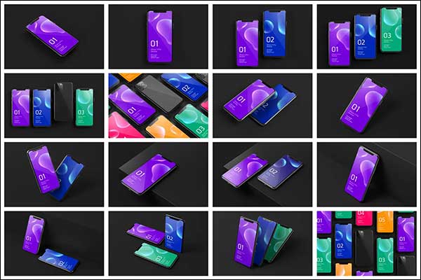 Dark iPhone 11 Pro Mockup