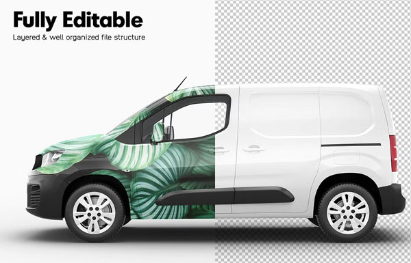 Best Car Mockups – Realistic Vehicle Branding Templates, Fully Customizable | PSD and Vector File Formats