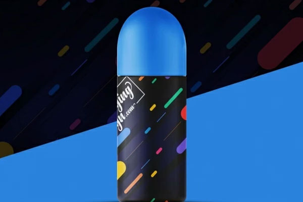 Deodorant Spray Mockup Free Template