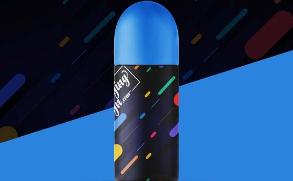Deodorant Bottle Mockup Free PSD Template