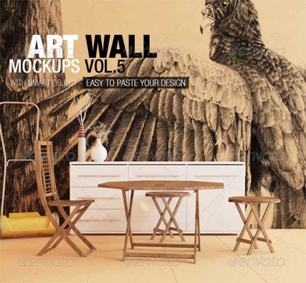 Design Art Wall Mockups