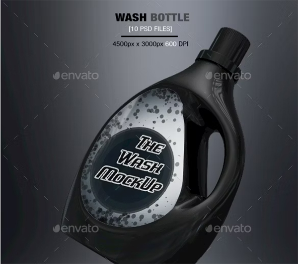 Detergent Bottle MockUps