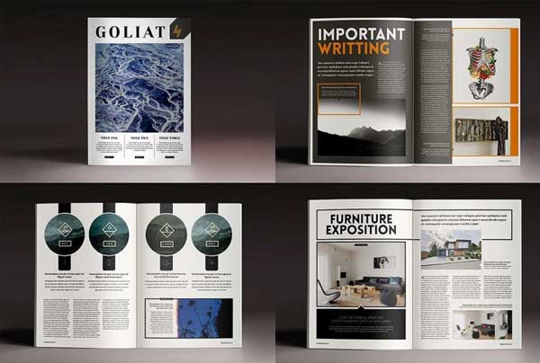 Digital Business Minimal Magazine Template