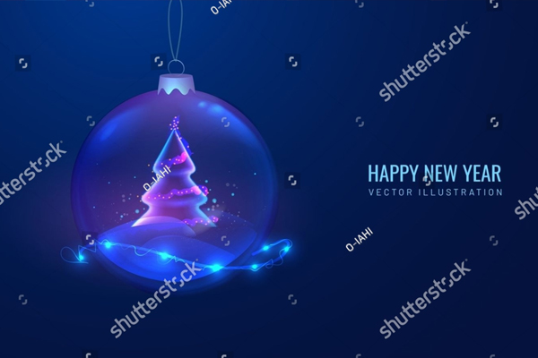 Digital Christmas Card Template Free