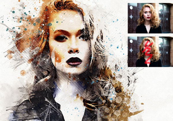 Digital Painting Photoshop Action