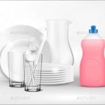 Dish Soap Realistic Composition Mockup
