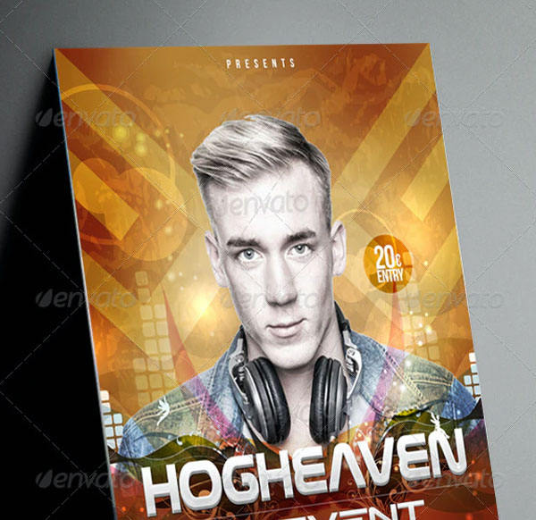 Dj Event Poster Template