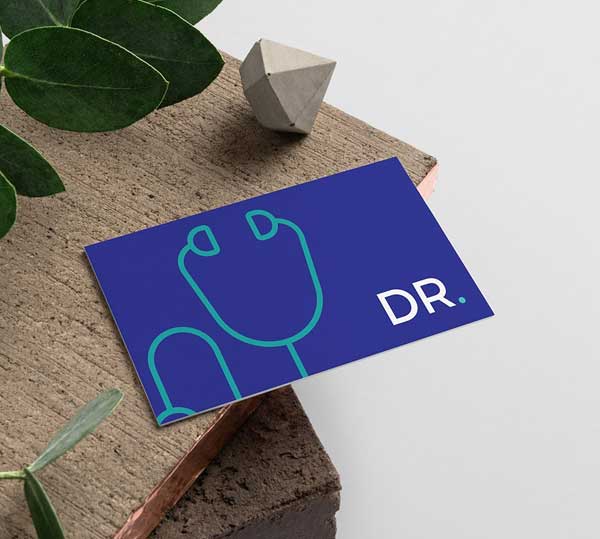 Doctor Minimalistic Business Card Template