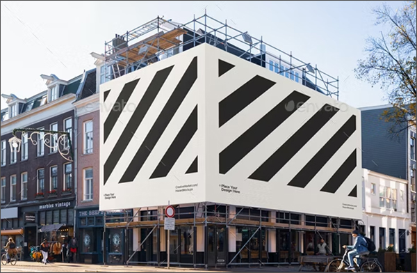 Double City Billboard Mockup