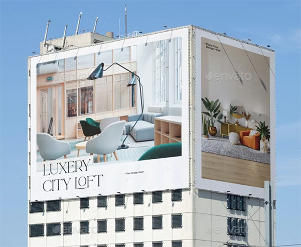 Double City Billboard Mockups