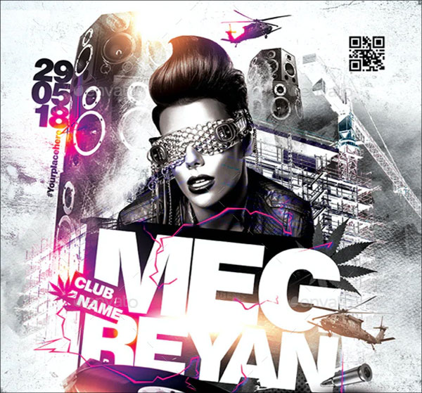 Download Guest Dj Poster Template
