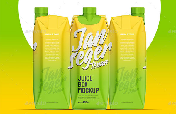 Download Best Juice Box Mockups