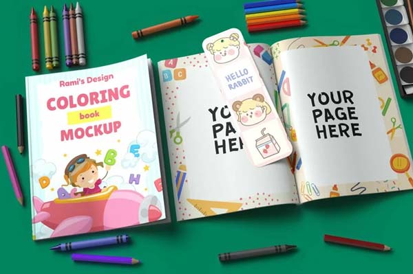 Download Bookmark Mockup Generator