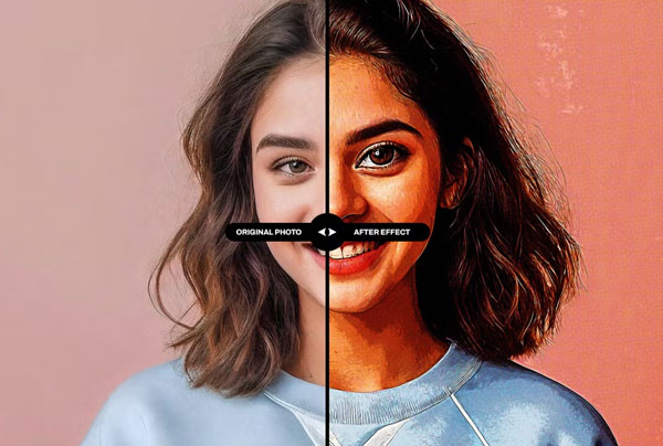 Download Cartoonize Photo Effect Action