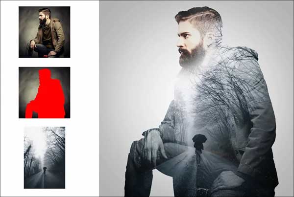 Download Double Light Exposure Photoshop Action