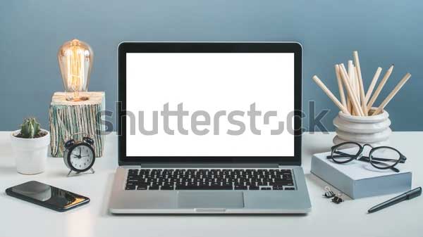 Laptop Sticker Mockups Download