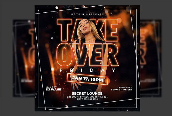 Download Nightclub Event Flyer Template