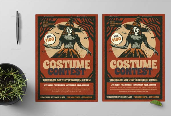 Download Realistic Contest Flyer Templates