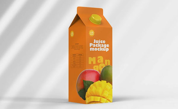 Download Tetra pack Mockup Free