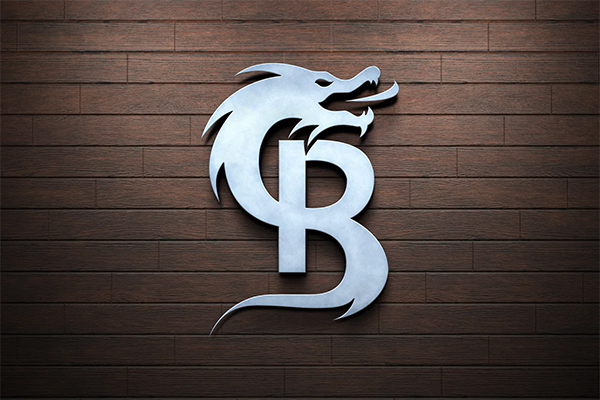 Dragon B Logo Template