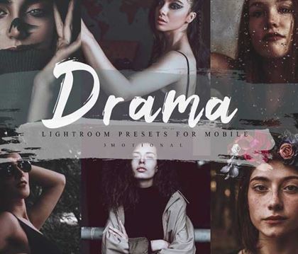 Drama Mobile Lightroom Presets Templates