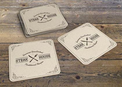 Drink Coaster Mock-Up