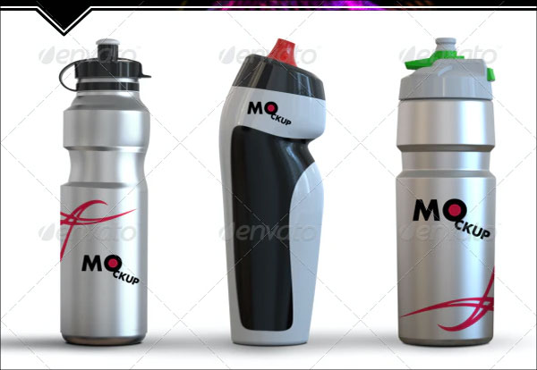 Drink Water Bottle Mockups