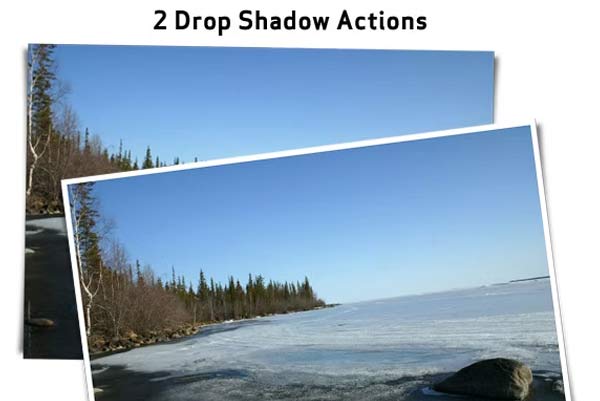 Drop Shadow PSD Actions