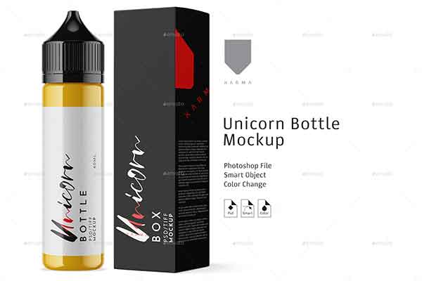 Dropper Bottle Mock-ups