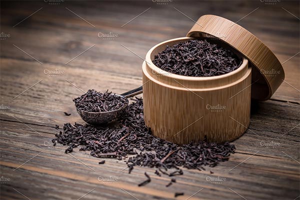 Dry Tea Box Packaging Design Templates
