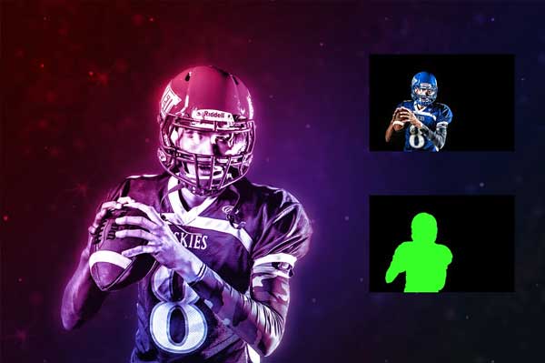 Dual Light Photoshop Action