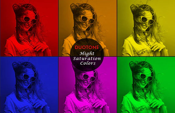 Duotone Color Photoshop Action
